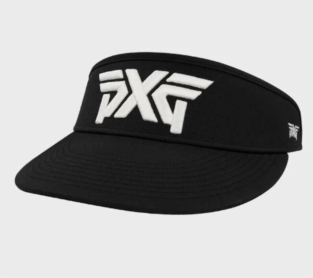 NEW PXG unisex tour visor adjustable golf hat in black